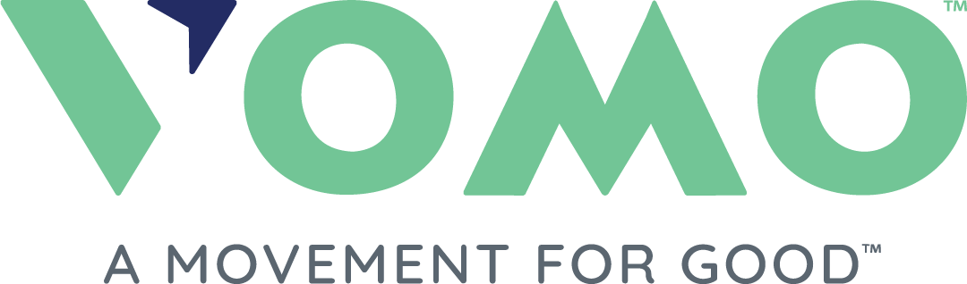 VOMO logo.